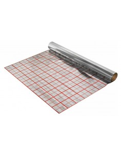 Folie tacker, caroiata, aluminizata, pentru incalzire in pardoseala, MNC
