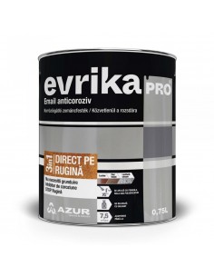 Vopsea email anticoroziv, Evrika 3 in 1, maro lucios, 0.75L