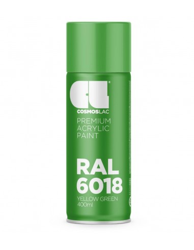 Spray verde galbui, RAL 6018, 400 ml,...