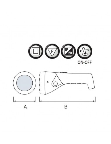 Lanterna LED, reincarcabila, 0.5W, Horoz Puskas-2