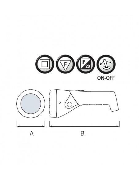 Lanterna LED, reincarcabila, 0.5W, Horoz Puskas-2