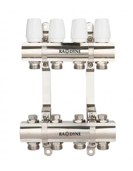 Distribuitor din Alama 1"x3/4" - EUROCON - 7 Circuite - Raodyne