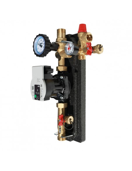 Grup de pompare Pumpfix SOLAR Simple cu pompa Wilo, DN20, HERZ