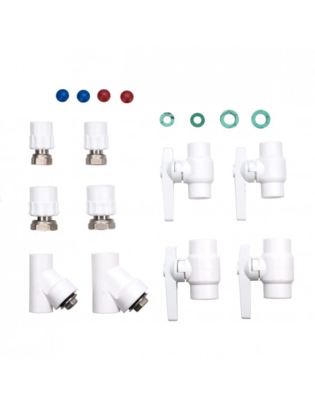 Kit PPR pentru montare centrala, 10 piese, Emirplast