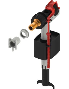 Robinet flotor 3/8" pentru vas WC cu alimentare laterala F10, TECE