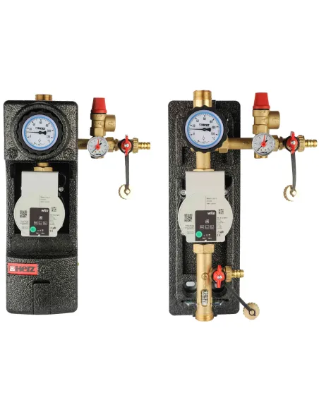 Grup de pompare Pumpfix SOLAR Simple cu pompa Wilo, DN20, HERZ