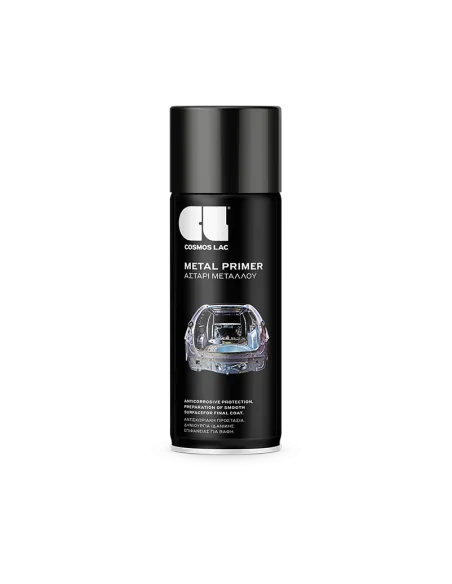Spray grund metalic negru, 400 ml, CosmosLac