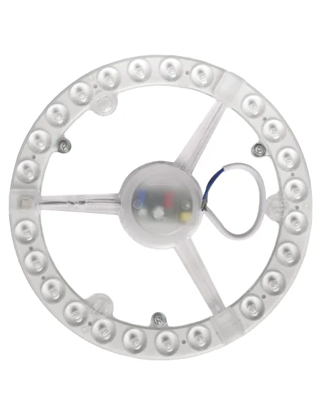 Kit modul LED Lohuis rotund, 18W, 1800lm + driver, 19.5 cm, lumina rece, 6500 K