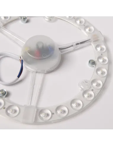 Kit modul LED Lohuis rotund, 18W, 1800lm + driver, 19.5 cm, lumina rece, 6500 K