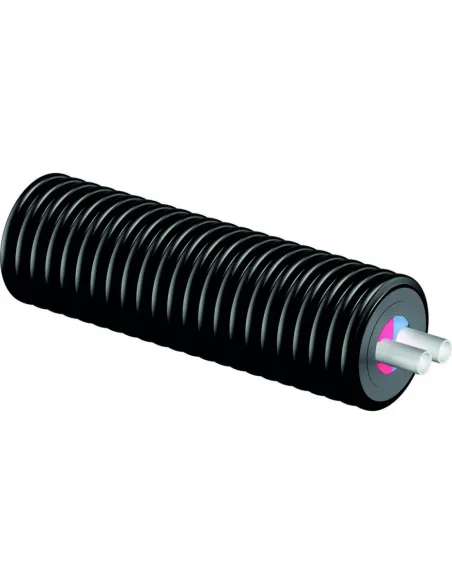 Teava preizolată Ecoflex Thermo Twin 2x50x4,6 /200, Uponor