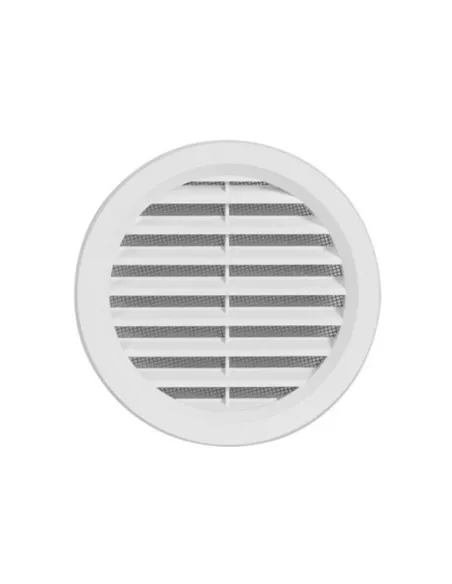 Rama aerisire, plastic, alb, 110 mm, Haco