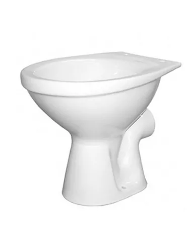 Vas WC stativ, Kolo Idol, alb, cu evacuare laterala