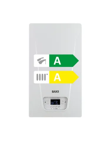 Centrala termica pe gaz, in condensare, Baxi Luna Compact 24 E + kit evacuare