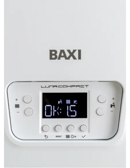 Centrala termica pe gaz, in condensare, Baxi Luna Compact 24 E + kit evacuare