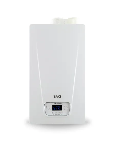 Centrala termica pe gaz, in condensare, Baxi Luna Compact 24 E + kit evacuare
