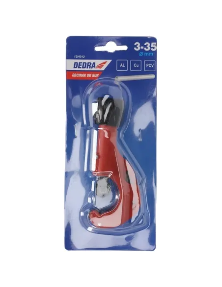 Cutter pentru tevi de cupru, diametru 3 - 35 mm, Dedra