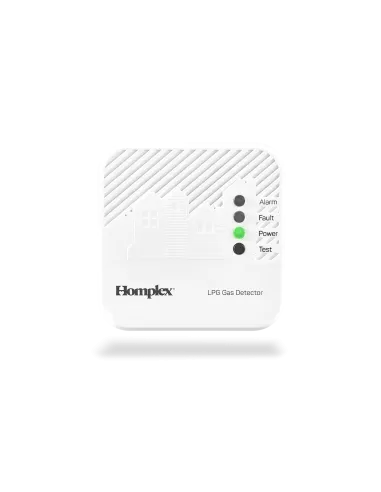 Detector de gaz GPL cu fir si declansare 230V, Homplex HD100 PRO GPL