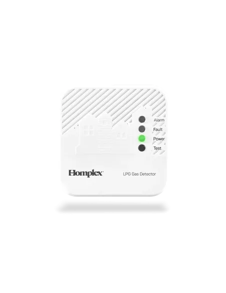 Detector de gaz GPL cu fir si declansare 230V, Homplex HD100 PRO GPL