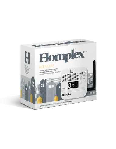Centralizator pentru detectoare de gaz metan, Homplex HD200 RF