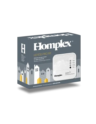 Detector de gaz metan, Homplex HD100 RF