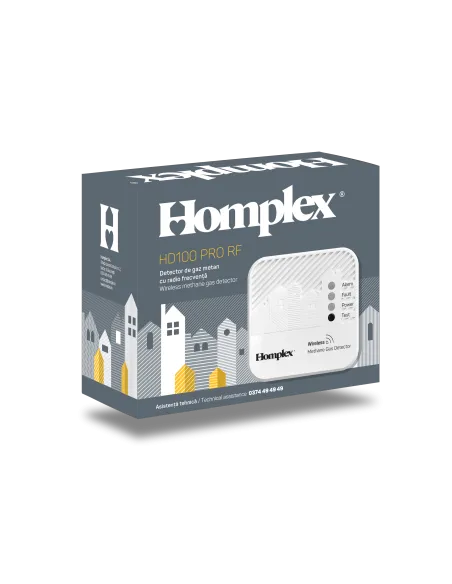 Detector de gaz metan, Homplex HD100 RF