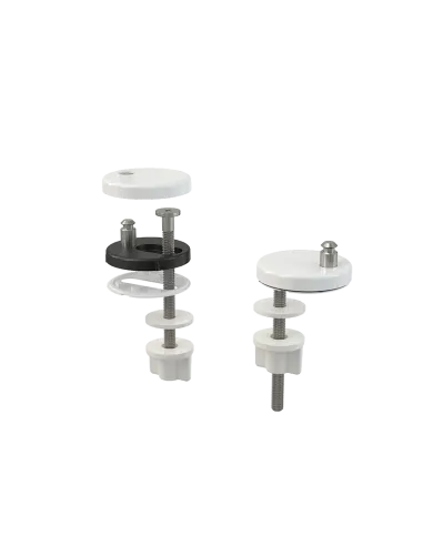 Set fixare capac WC P106B, Alca