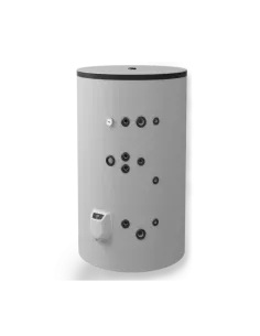 Boiler termoelectric, 750 L, cu 2 serpentine si rezistenta electrica, pe pardoseala, 12000 W, Eldom