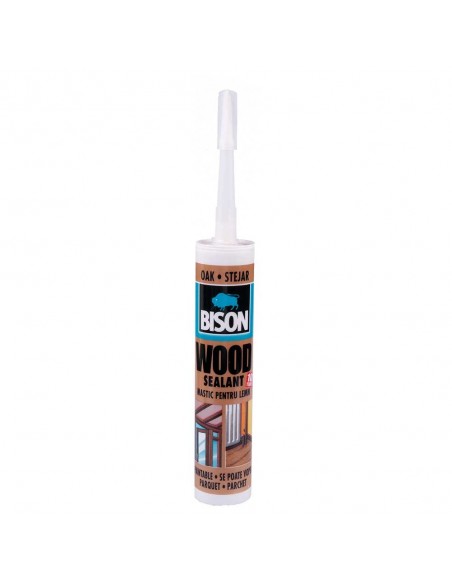 Mastic pentru lemn, Bison Wood Sealant, stejar, 300 ml
