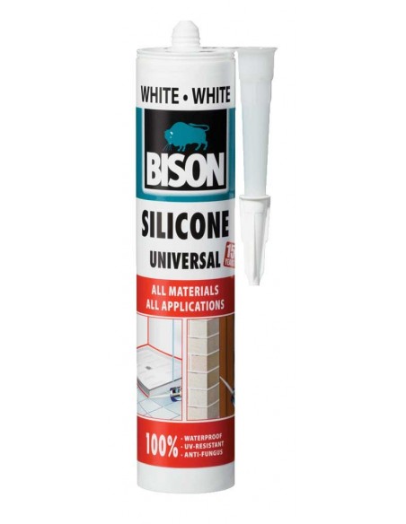 Silicon universal Bison, alb, 280 ml