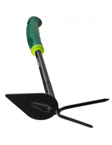 Mini săpăligă, formă de inimă, 2 dinți, 340mm, VERTO