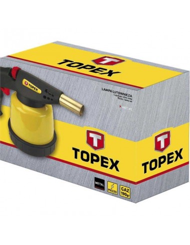 Lampa pentru sudat cu gaz lichid cu aprindere piezo, TOPEX