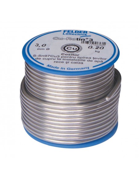 Aliaj pentru lipire 3 mm, 200 g, Felder