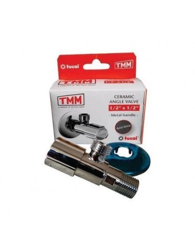 Robinet coltar cu cartus ceramic TMM 1/2"-3/4", Tucai