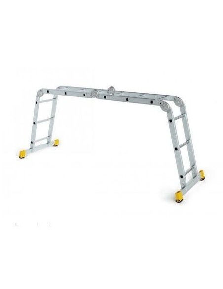 Scara cu articulatie Alverosal din 4 tronsoane profesionala Forte Plus 4 x 3 trepte, 3.5 m