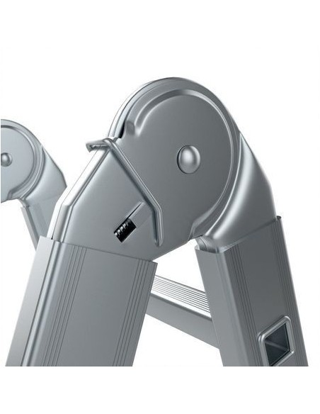 Scara cu articulatie Alverosal din 4 tronsoane profesionala Forte Plus 4 x 3 trepte, 3.5 m