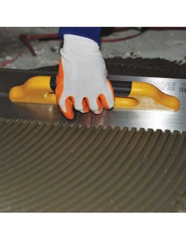 Gletiera cu maner inchis din PVC/Cauciuc, 50cm, 8x8 , Dekor