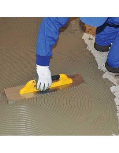 Gletiera cu maner inchis din PVC/Cauciuc, 50cm, 8x8 , Dekor