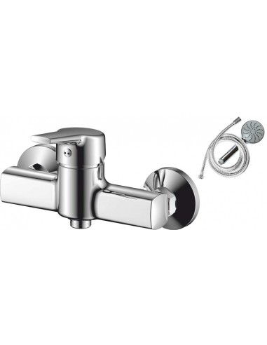 Baterie dus Sanobi Urban, cu furtun si para dus incluse