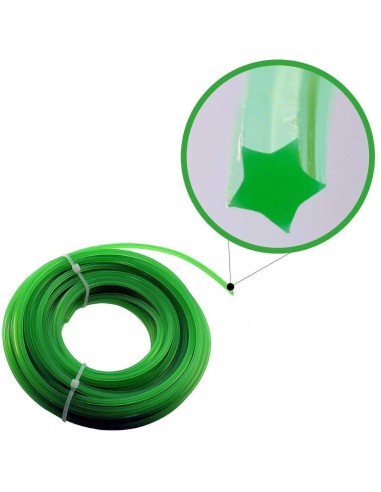 Fir rezerva motocoasa/trimmer, 2.7 mm x 15 m, MSA