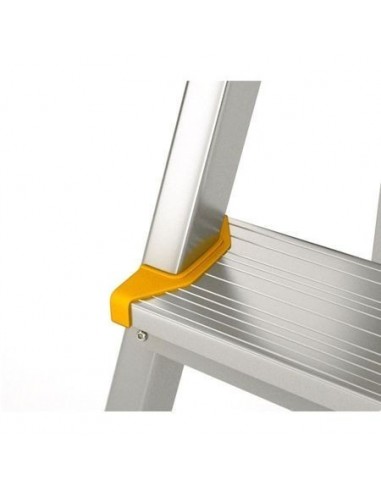 Scara dubla Alverosal, aluminiu, 2x2 trepte, 0.35 m