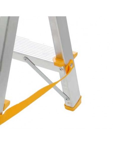 Scara dubla Alverosal, aluminiu, 2x2 trepte, 0.35 m