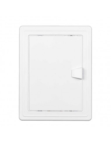 Usita vizitare, plastic, alb, 200x300 mm, TE-MA