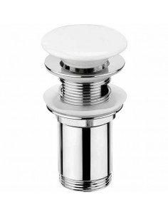Ventil lavoar metalic A394, click/clack, 11/4", Alca