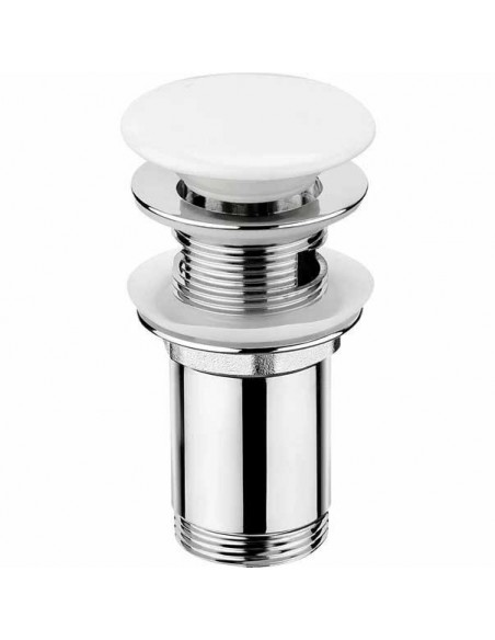 Ventil lavoar metalic A394, click/clack, 11/4", Alca