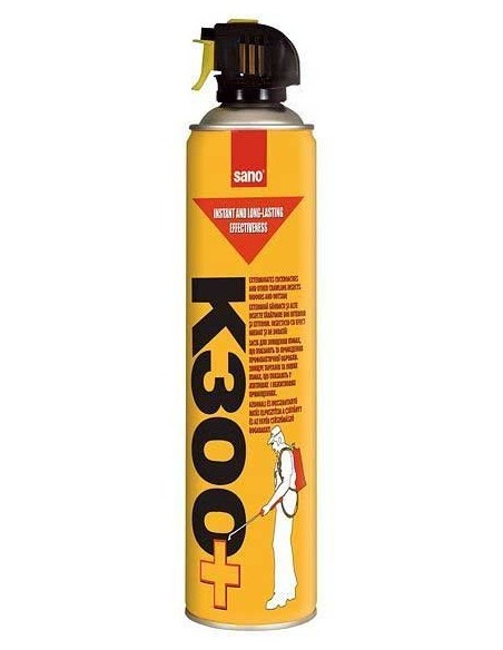 Insecticid Sano K 300 + Aerosol, 630ml (Taratoare)