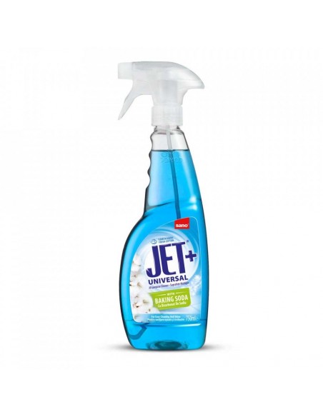 Detergent universal de curatare Sano Jet cu bicarbonat pulverizator, 750ml