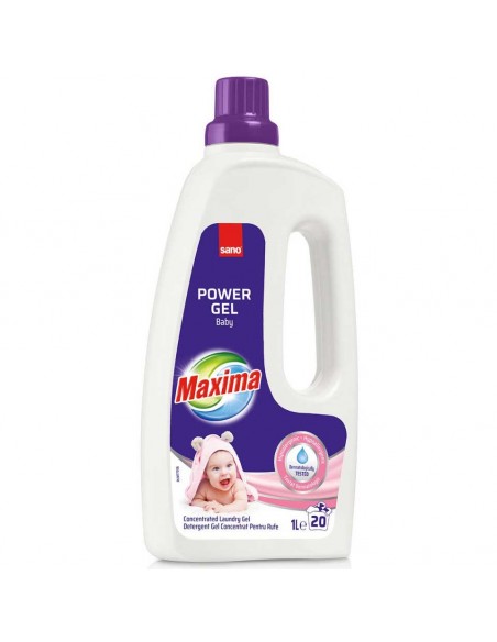 Detergent de rufe Sano Maxima Power Gel Baby (20sp), 1L