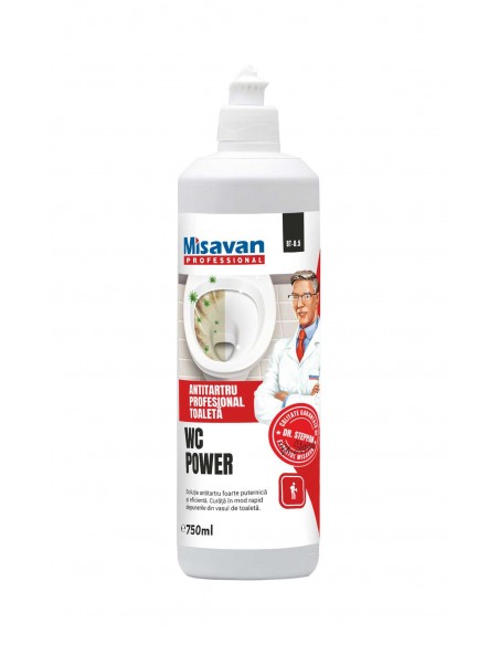 Detartrant toaleta forte, Dr. Stephan, Wc Power, 750ml