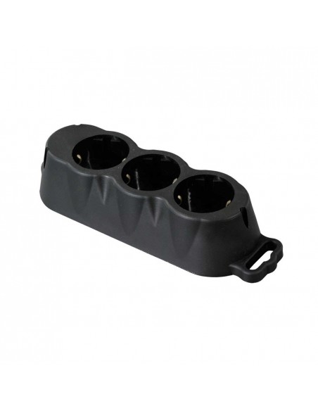 Cap de prelungitor cauciucat, triplu, Atra