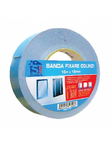 Banda fixare oglinzi, 10m x 19mm,...